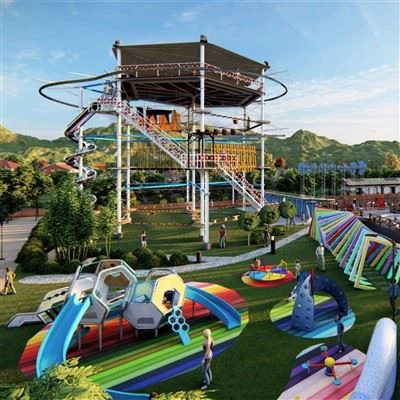 Zipline park na prostem